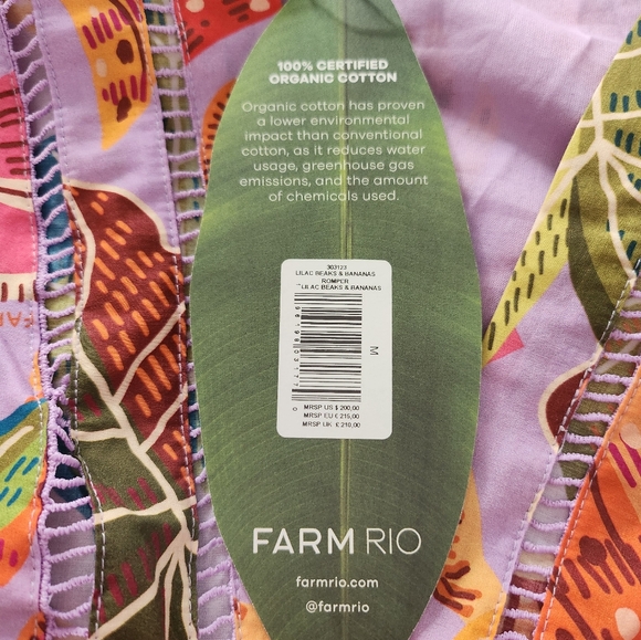 Farm Rio Lilac Romper - Picture 8 of 15